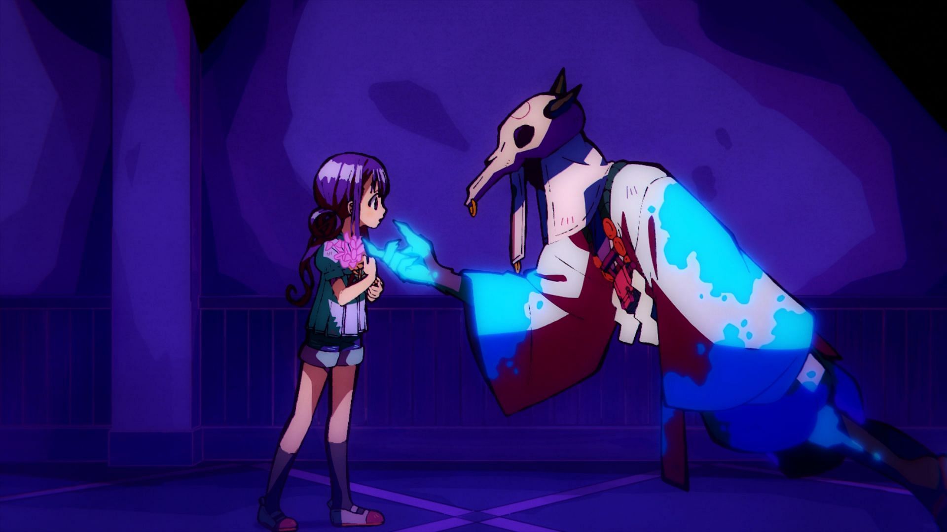 The Sixth Wonder approaches Aoi (Image via Lerche)